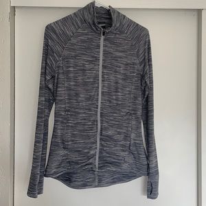 Champion Full Zip Gray Cardio Jacket Size M